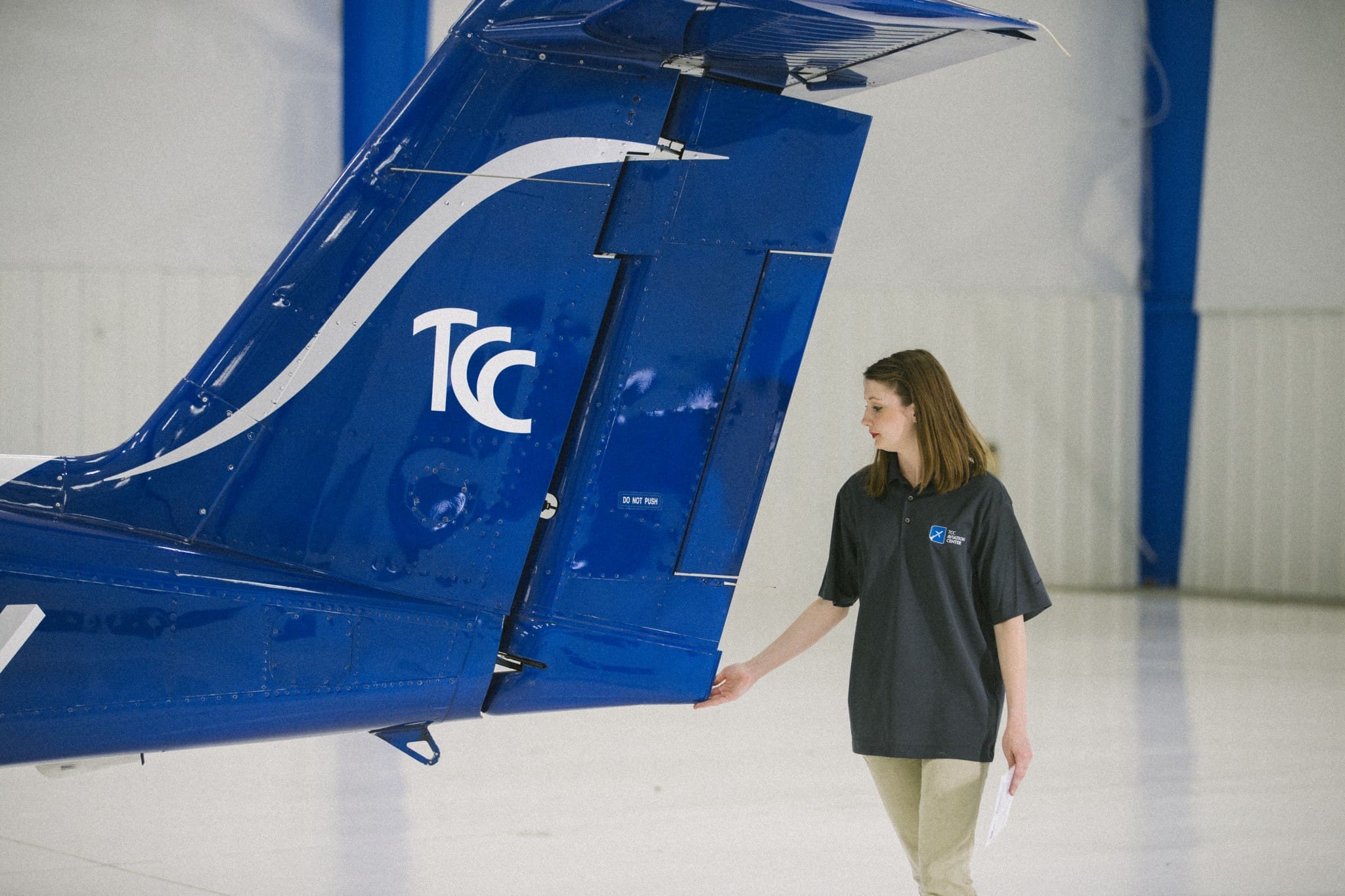Tulsa Community College Aviation Student.